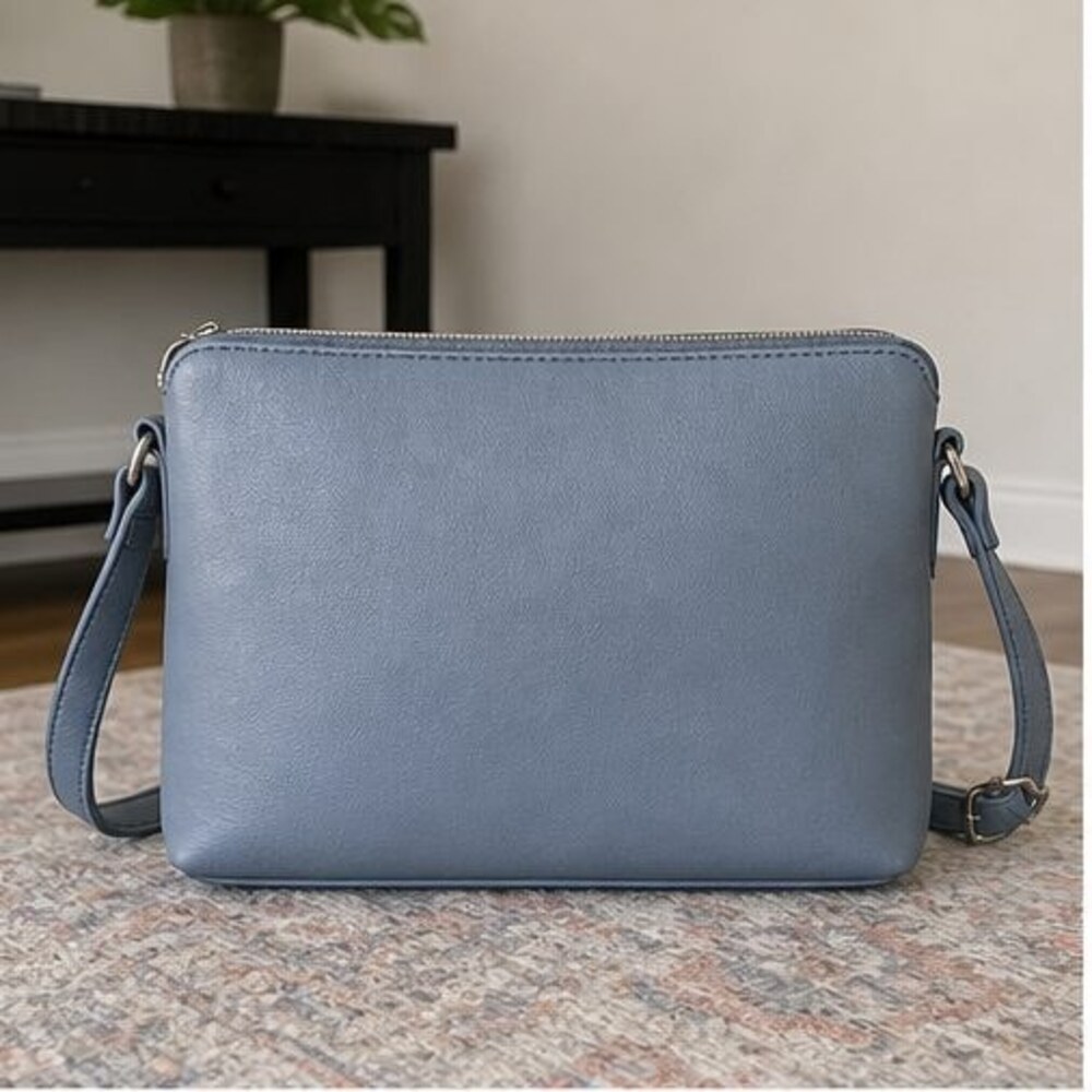 Charcoal Vegan Leather Bag